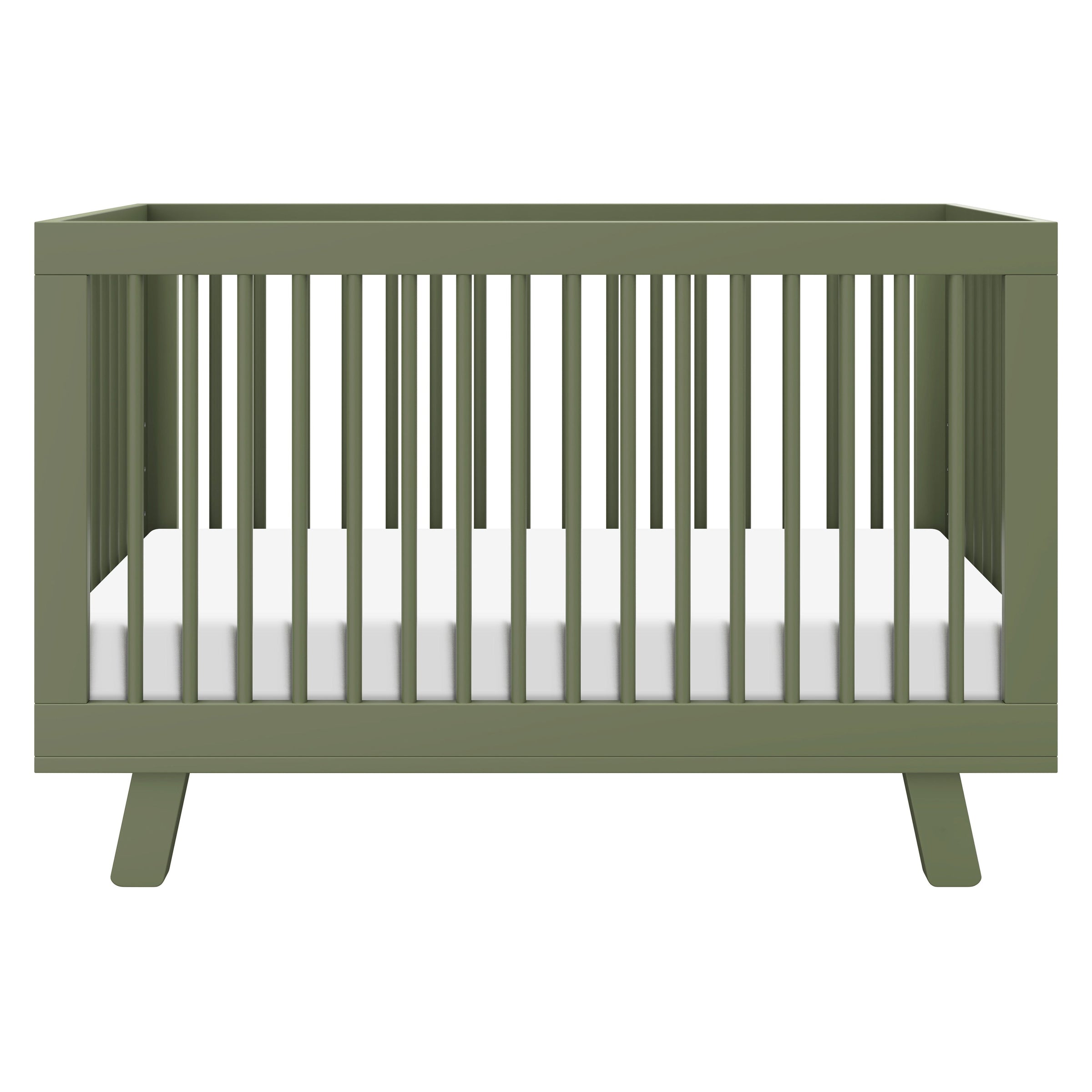 M4201OL,Hudson 3-in-1 Convertible Crib w/Toddler Bed Conversion Kit in Olive