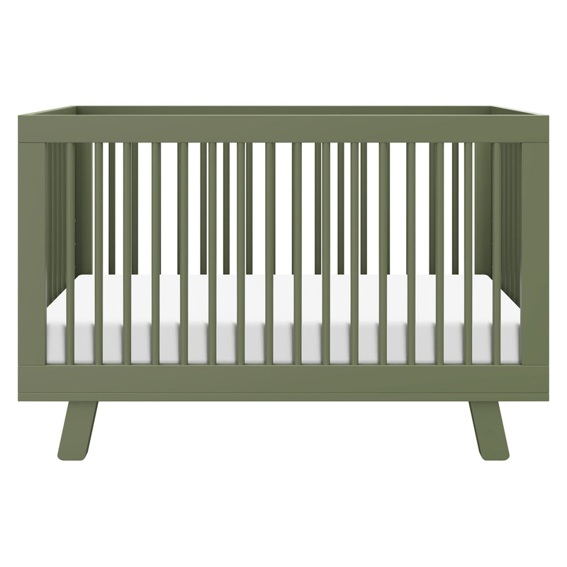 M4201OL,Hudson 3-in-1 Convertible Crib w/Toddler Bed Conversion Kit in Olive
