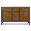 M32328NL,Ambrosia 9-Drawer Assembled Dresser in Natural Walnut