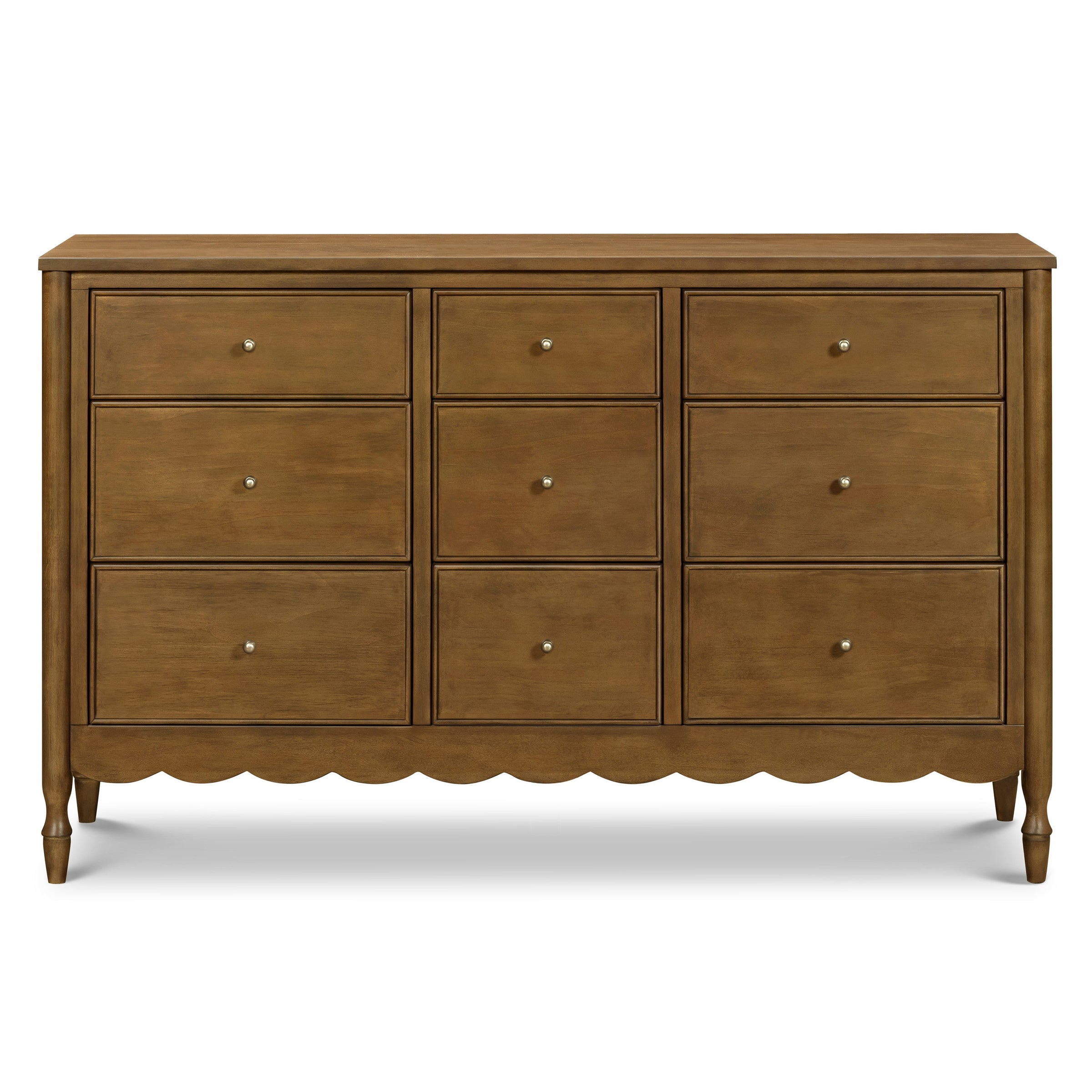 M32328NL,Ambrosia 9-Drawer Assembled Dresser in Natural Walnut