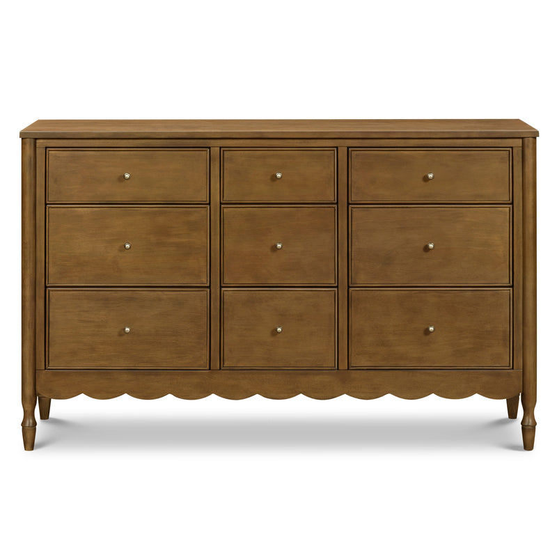 M32328NL,Ambrosia 9-Drawer Assembled Dresser in Natural Walnut