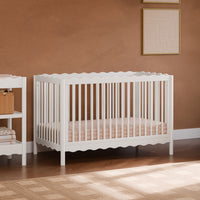M27901W,Swell 4-in-1 Convertible Crib w/Toddler Conversion Kit in White