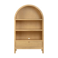 M25914HY,Bondi Bookcase  Assembled in Honey