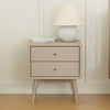 M15960TPE,Palma Nightstand with USB Port  Assembled in Taupe