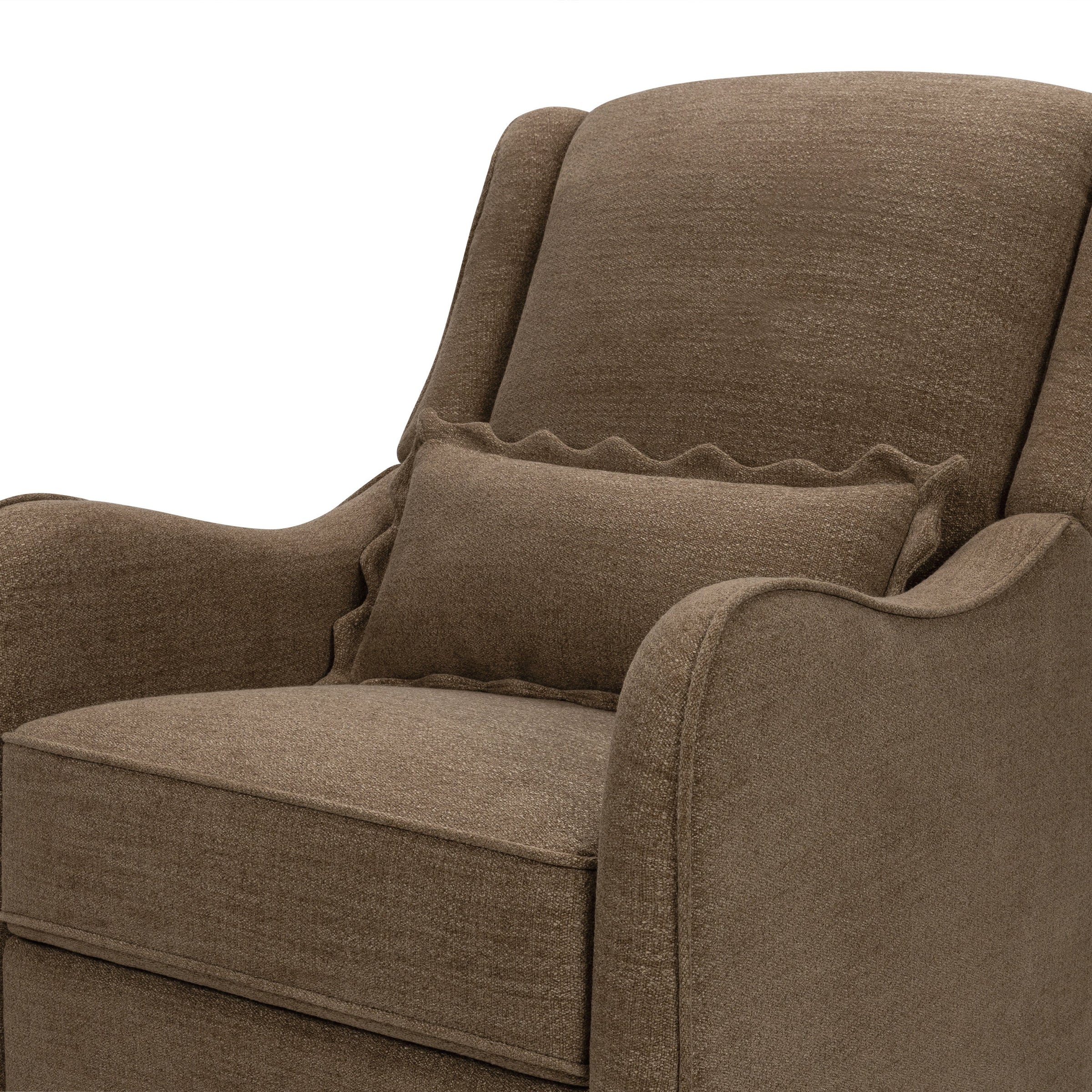 M27787PTEB,Devon Recliner and Swivel Glider in Performance Truffle Eco-Basketweave
