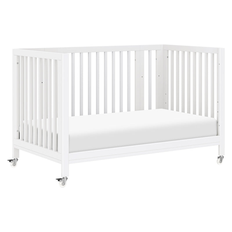 M30880W,Rolli 9-in-1 Convertible All-Stages?? Crib w/ Bassinet & Toddler Bed Kits in White