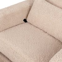 M23087CSG,Sigi Recliner and Swivel Glider in Chai Shearling
