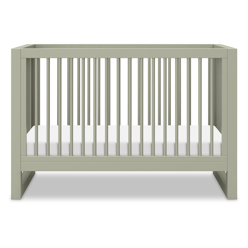 M23301FS,Nantucket 3-in-1 Convertible Crib w/Toddler Bed Conversion Kit in French Sage