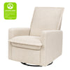 M20977AT,Cali Flange Gliding Swivel Recliner in Almond Teddy Loop