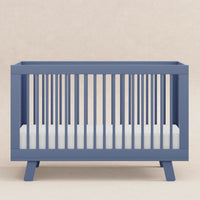 M4201CVB,Hudson 3-in-1 Convertible Crib w/Toddler Bed Conversion Kit in Cove Blue