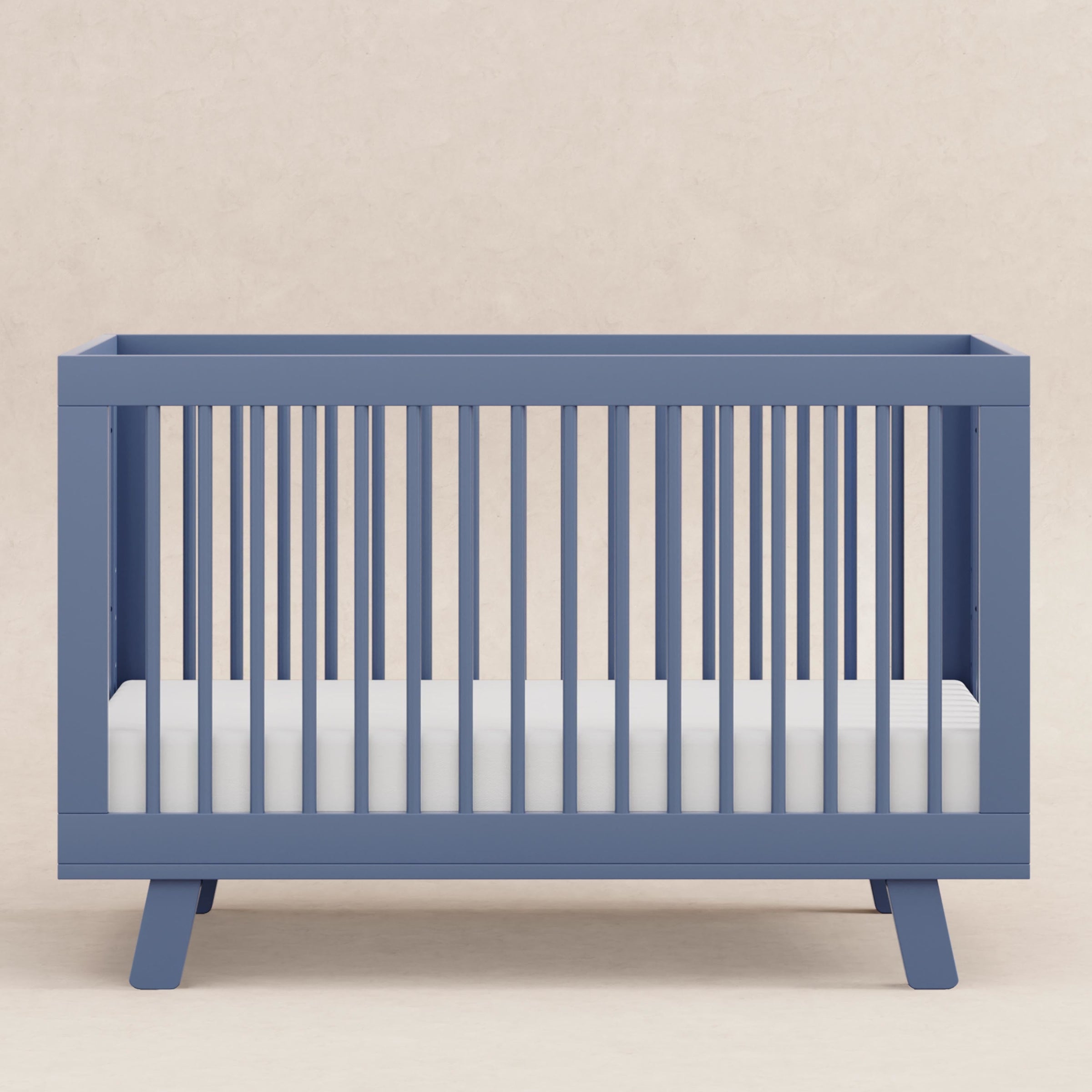 M4201CVB,Hudson 3-in-1 Convertible Crib w/Toddler Bed Conversion Kit in Cove Blue