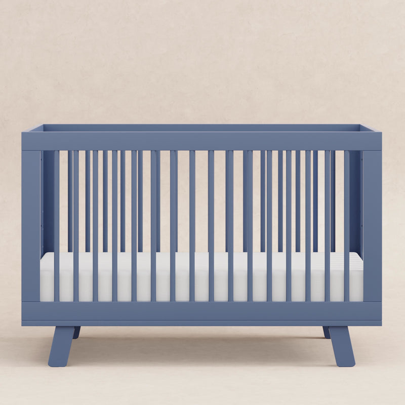 M4201CVB,Hudson 3-in-1 Convertible Crib w/Toddler Bed Conversion Kit in Cove Blue