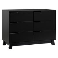 M4216B,Hudson 6-Drawer Double Dresser  Assembled in Black
