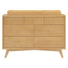 M15916HY,Palma 7-Drawer Double Dresser  Assembled in Honey