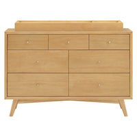 M15916HY,Palma 7-Drawer Double Dresser  Assembled in Honey