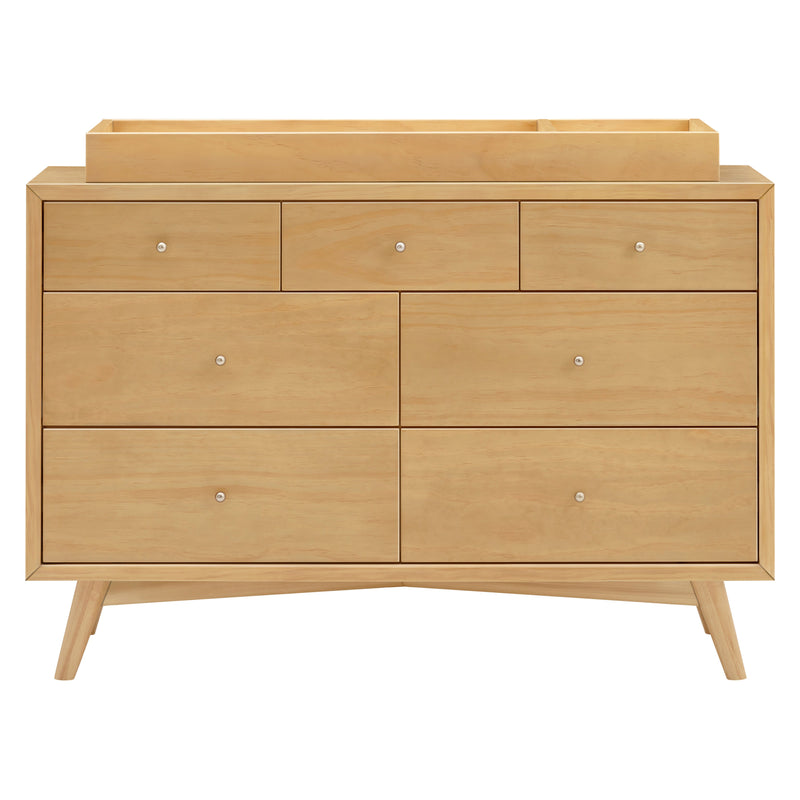 M15916HY,Palma 7-Drawer Double Dresser  Assembled in Honey