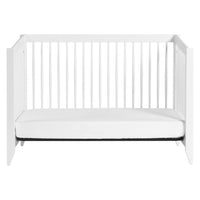 M10301W,Sprout 4-in-1 Convertible Crib w/Toddler Bed Conversion Kit in White Finish