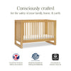 M23301HY,Nantucket 3-in-1 Convertible Crib w/Toddler Bed Conversion Kit in Honey