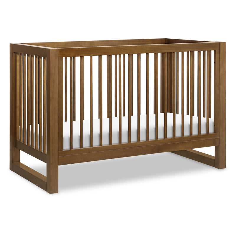 M23301NL,Nantucket 3-in-1 Convertible Crib w/Toddler Bed Conversion Kit in Natural Walnut