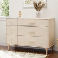 M9016NX,Lolly 6-Drawer Double Dresser  Assembled in Washed Natural