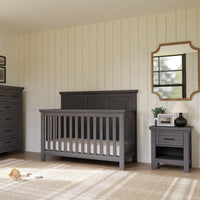 B14560WC,Emory Farmhouse Nightstand in Weathered Charcoal