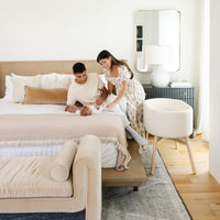 M26834GYLB,babyletto x GATHRE Capsule Bassinet in Ivory