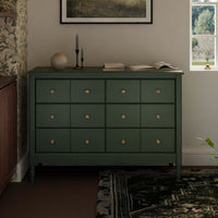 M7116FRGR,Liberty 6-Drawer Assembled Dresser in Forest Green