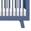 M4201CVB,Hudson 3-in-1 Convertible Crib w/Toddler Bed Conversion Kit in Cove Blue