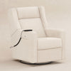 M11283AT,Kiwi Deluxe Power Glider Recliner w/Heat&Massage in Almond Teddy Loop