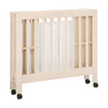 M6698NX,Origami Mini Crib in Washed Natural