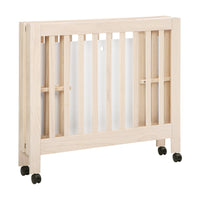 M6698NX,Origami Mini Crib in Washed Natural