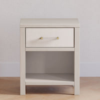 M24860WDFPEW,Eloise Nightstand  Assembled in White Driftwood and Performance Pearl Eco-Weave