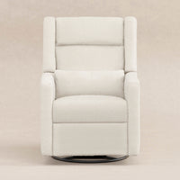 M11286PWB,Kiwi Plus Power Glider Recliner w/ Power Headrest in Performance Ivory Boucle