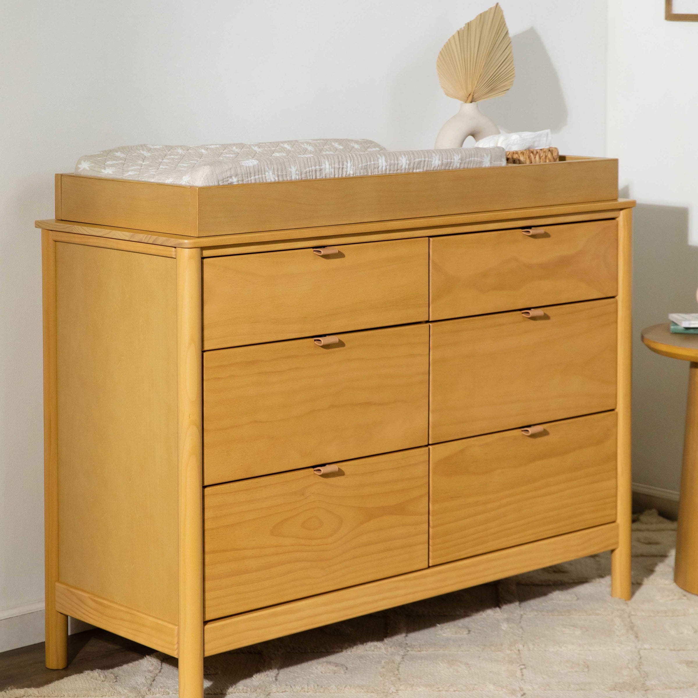 T27037,Beach Bum Quilted Muslin Changing Pad Cover in GOTS Certified Organic Cotton