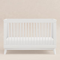 M5801W,Scoot 3-in-1 Convertible Crib w/Toddler Bed Conversion Kit in White