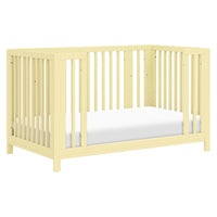 M30880PY,Rolli 9-in-1 Convertible All-Stages?? Crib w/ Bassinet & Toddler Bed Kits in Pale Yellow
