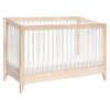 M10301NXW,Sprout 4-in-1 Convertible Crib w/Toddler Bed Conversion Kit in W Natural/White