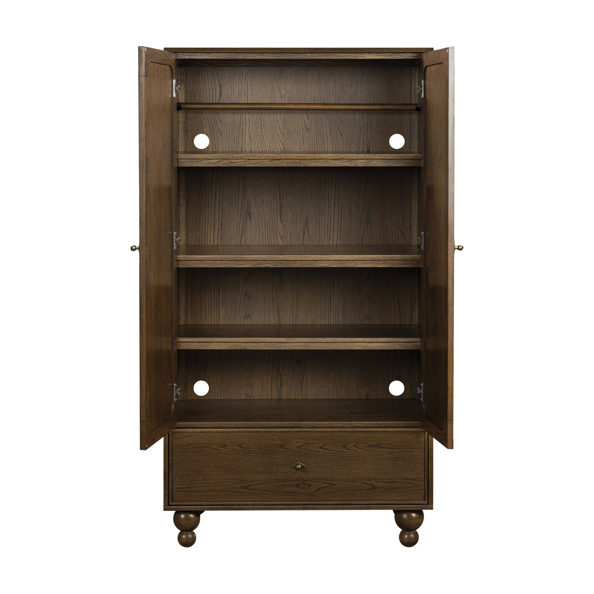 M33329TE,Nate Berkus x Babyletto Astre Assembled Armoire in Toffee