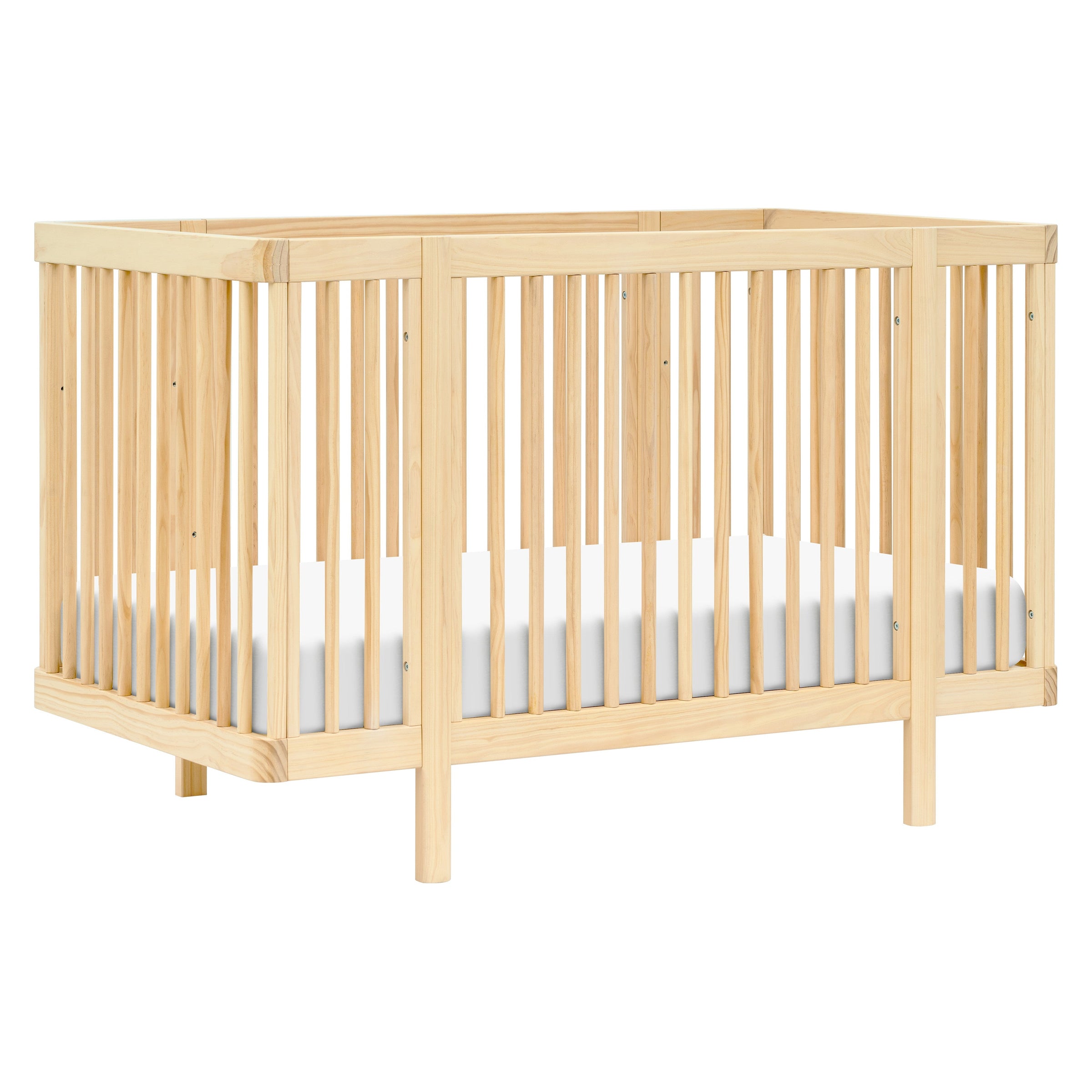 M29880BD,Pogo 8-in-1 Convertible Crib w/All-Stages Conversion Kits in Blonde