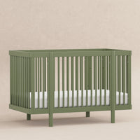 M29880OL,Pogo 8-in-1 Convertible Crib w/All-Stages Conversion Kits in Olive