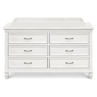 M15816RW,Darlington 6-Drawer Dresser in Warm White