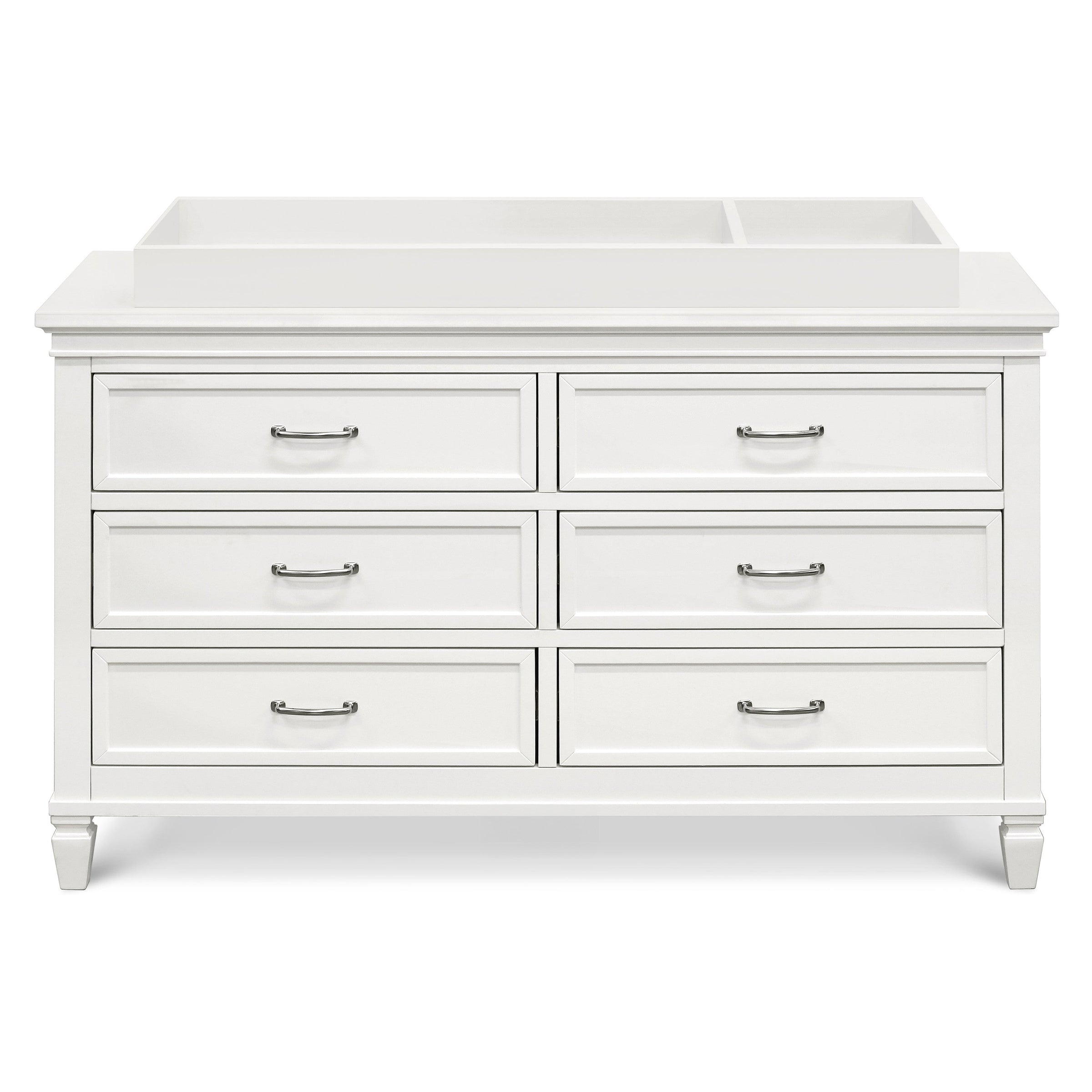 M15816RW,Darlington 6-Drawer Dresser in Warm White