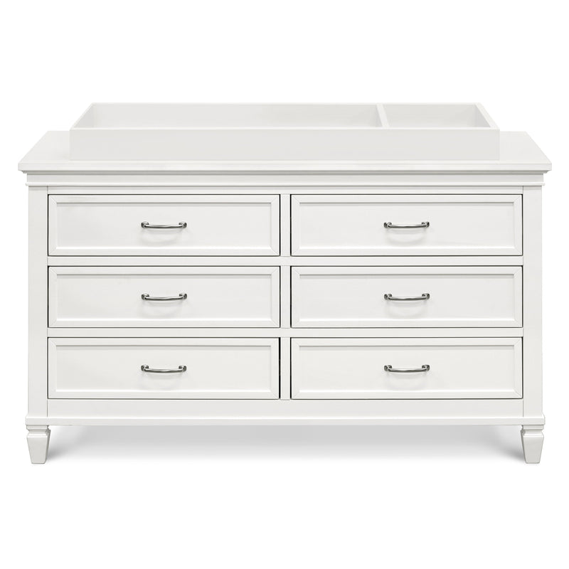 M15816RW,Darlington 6-Drawer Dresser in Warm White