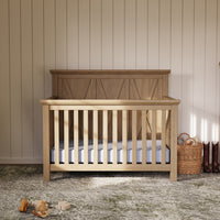B14501DF,Emory Farmhouse 4-in-1 Convertible Crib in Driftwood