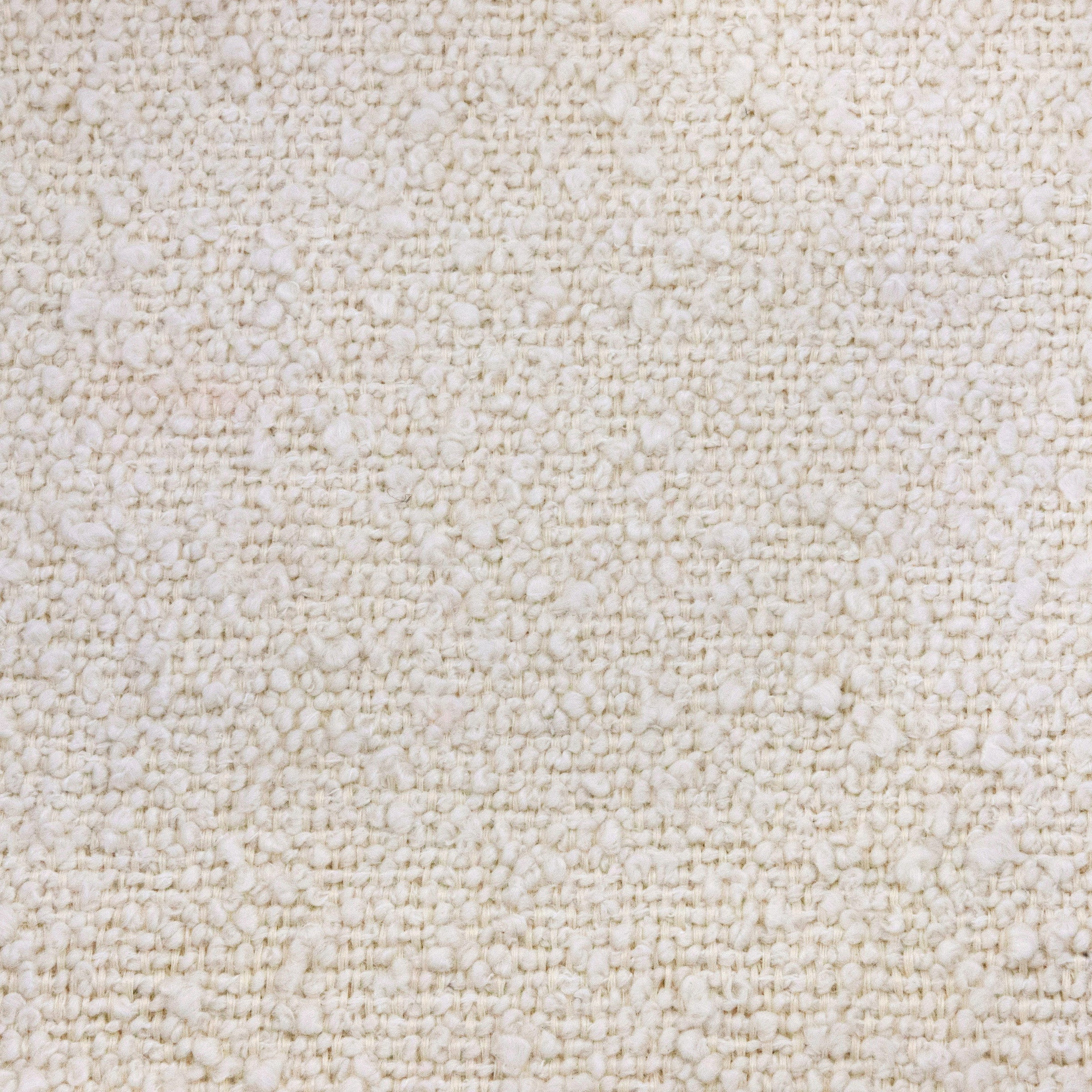 M26385WBG,Kiwi Gliding Ottoman in Ivory Boucle w/ Gold Base