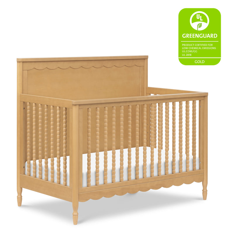 M32301HY,Ambrosia 4-in-1 Convertible Crib in Honey