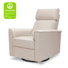 M17182PBEW,Willa Pro Power Glider Recliner w/ Power Lumbar in Performance Beach Eco-Weave