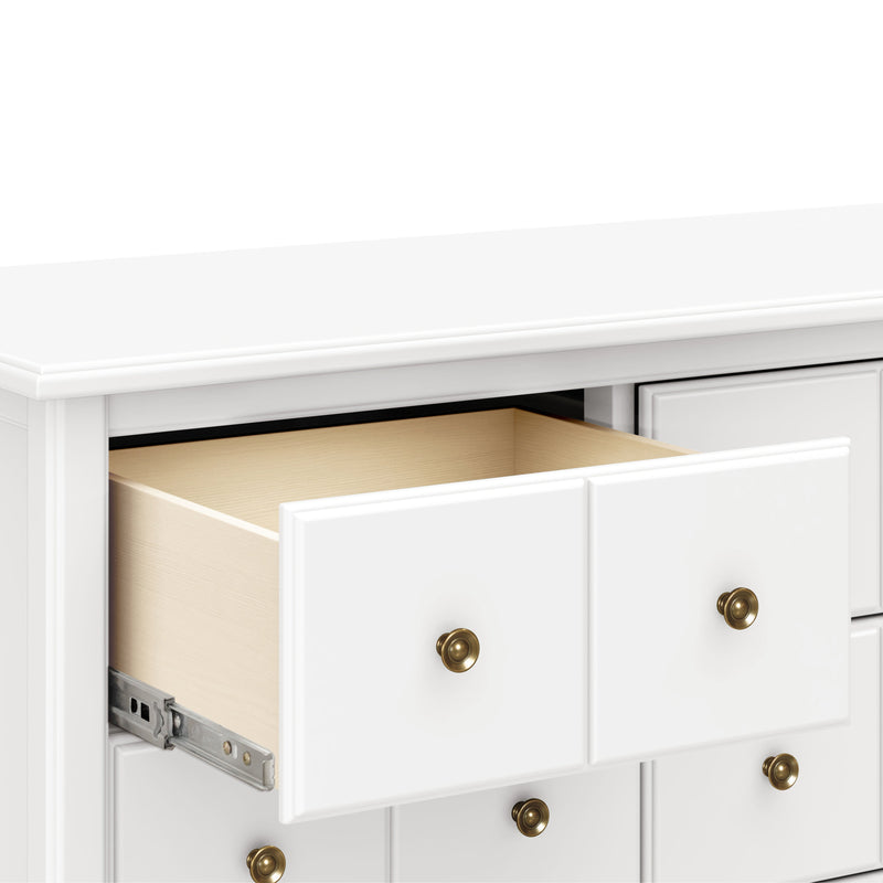 M7128RW,Liberty 9-Drawer Assembled Dresser in Warm White