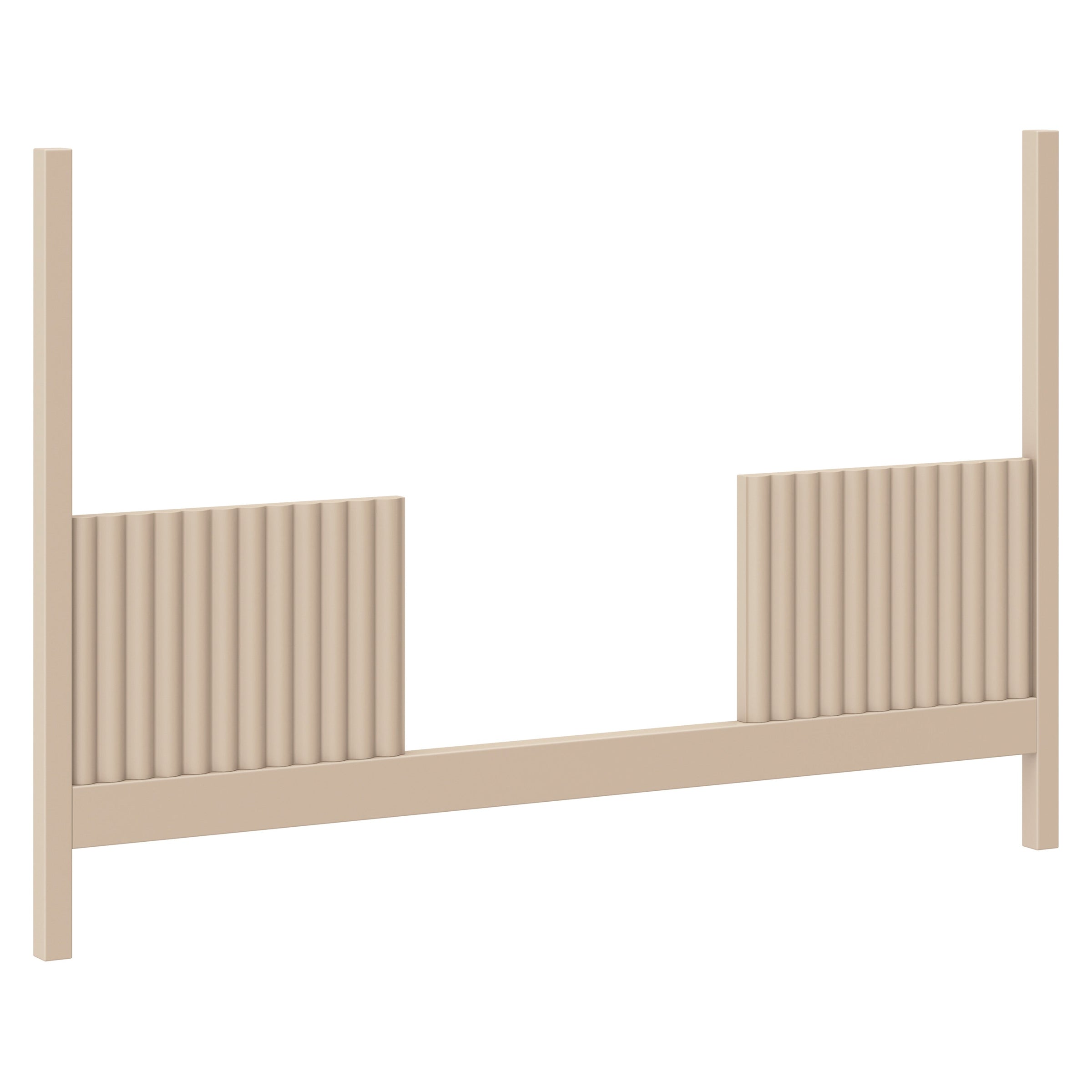 M30299TPE,Moab Toddler Bed Conversion Kit in Taupe