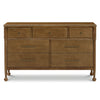 M31416NL,Alouette 7-Drawer Assembled Dresser in Natural Walnut